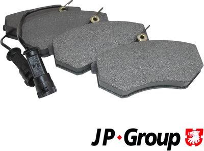 JP Group 1163602310 - Гальмівні колодки, дискові гальма autozip.com.ua