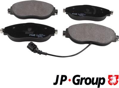 JP Group 1163613310 - Гальмівні колодки, дискові гальма autozip.com.ua