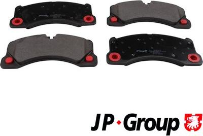 JP Group 1163613210 - Гальмівні колодки, дискові гальма autozip.com.ua