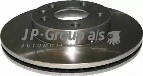 JP Group 1163104500 - Гальмівний диск autozip.com.ua