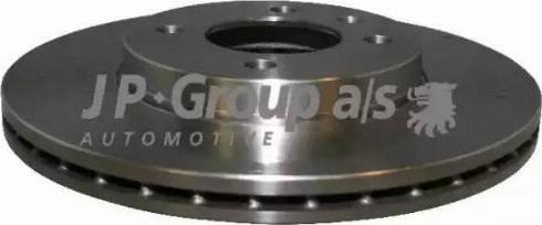 JP Group 1163104000 - Гальмівний диск autozip.com.ua