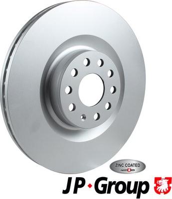 JP Group 1163101300 - Гальмівний диск autozip.com.ua
