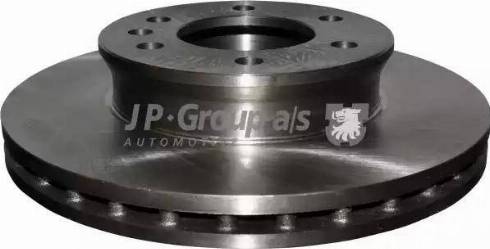 JP Group 1163107000 - Гальмівний диск autozip.com.ua