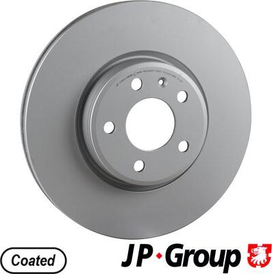 JP Group 1163119600 - Гальмівний диск autozip.com.ua