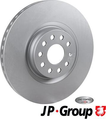 JP Group 1163114400 - Гальмівний диск autozip.com.ua