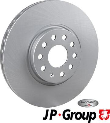 JP Group 1163114300 - Гальмівний диск autozip.com.ua
