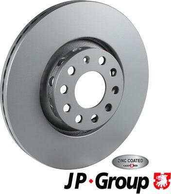 JP Group 1163110500 - Гальмівний диск autozip.com.ua