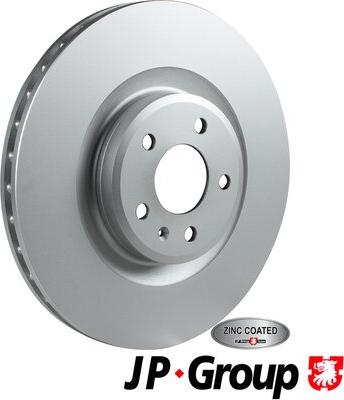 JP Group 1163113600 - Гальмівний диск autozip.com.ua
