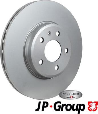 JP Group 1163113800 - Гальмівний диск autozip.com.ua