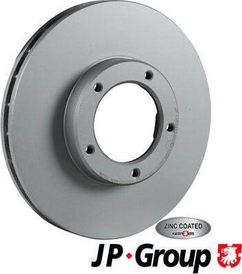 JP Group 1163112800 - Гальмівний диск autozip.com.ua