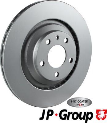 JP Group 1163207400 - Гальмівний диск autozip.com.ua