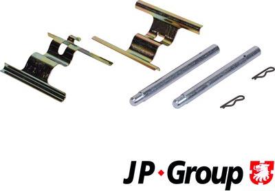 JP Group 1163750210 - Комплектуючі, колодки дискового гальма autozip.com.ua