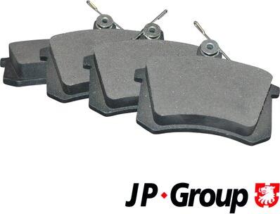 JP Group 1163705810 - Гальмівні колодки, дискові гальма autozip.com.ua