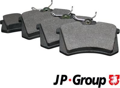 JP Group 1163705310 - Гальмівні колодки, дискові гальма autozip.com.ua
