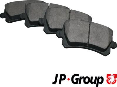 JP Group 1163706610 - Гальмівні колодки, дискові гальма autozip.com.ua