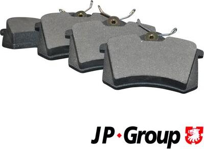 JP Group 1163706310 - Гальмівні колодки, дискові гальма autozip.com.ua