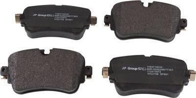JP Group 1163714010 - Гальмівні колодки, дискові гальма autozip.com.ua