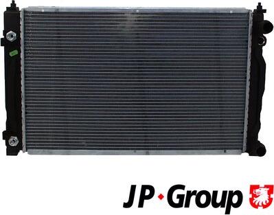 JP Group 1114204600 - Радіатор, охолодження двигуна autozip.com.ua