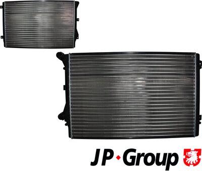 JP Group 1114208100 - Радіатор, охолодження двигуна autozip.com.ua
