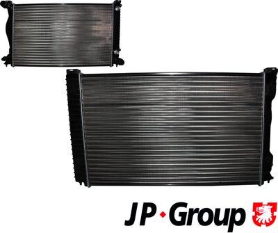 JP Group 1114208300 - Радіатор, охолодження двигуна autozip.com.ua