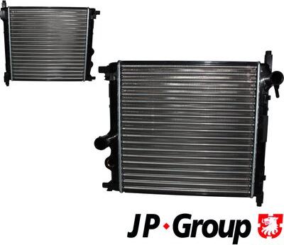 JP Group 1114208200 - Радіатор, охолодження двигуна autozip.com.ua