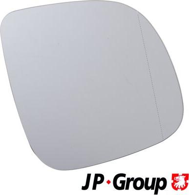 JP Group 1189305080 - Дзеркальне скло, зовнішнє дзеркало autozip.com.ua