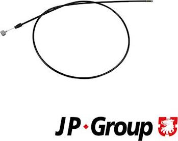 JP Group 1170701700 - Тросик замка капота autozip.com.ua