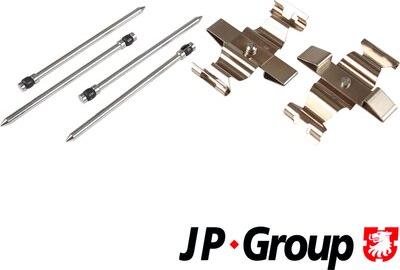 JP Group 1364005210 - Комплектуючі, колодки дискового гальма autozip.com.ua