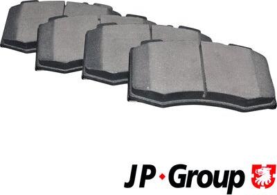 JP Group 1363602310 - Гальмівні колодки, дискові гальма autozip.com.ua