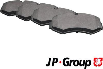 JP Group 1363602210 - Гальмівні колодки, дискові гальма autozip.com.ua