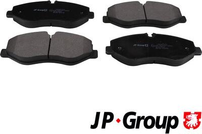 JP Group 1363607310 - Гальмівні колодки, дискові гальма autozip.com.ua