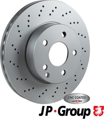 JP Group 1363105600 - Гальмівний диск autozip.com.ua