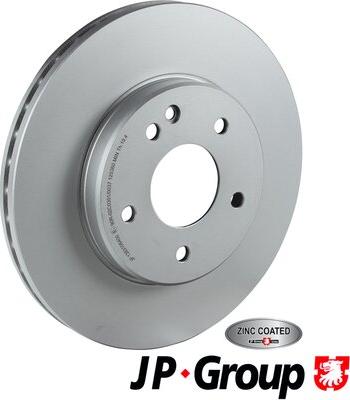 JP Group 1363106400 - Гальмівний диск autozip.com.ua