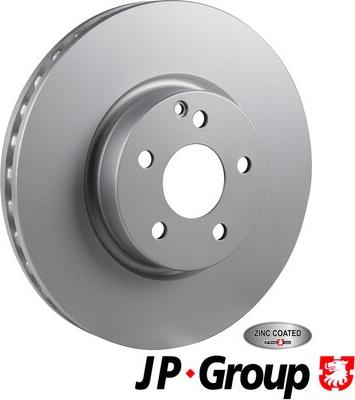 JP Group 1363101700 - Гальмівний диск autozip.com.ua