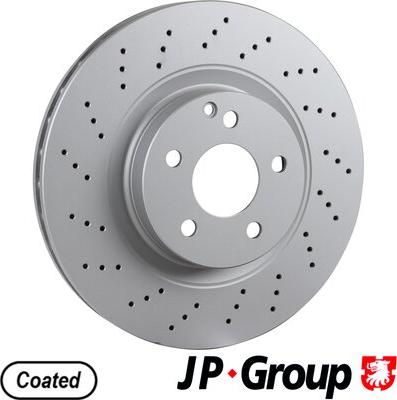 JP Group 1363108600 - Гальмівний диск autozip.com.ua