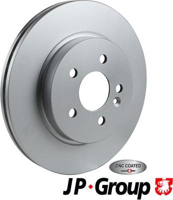JP Group 1363102600 - Гальмівний диск autozip.com.ua