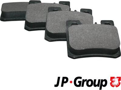 JP Group 1363700410 - Гальмівні колодки, дискові гальма autozip.com.ua