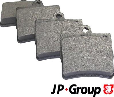 JP Group 1363700510 - Гальмівні колодки, дискові гальма autozip.com.ua