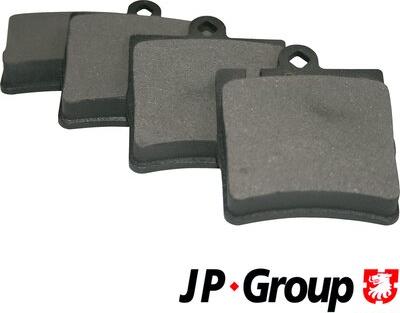 JP Group 1363700610 - Гальмівні колодки, дискові гальма autozip.com.ua