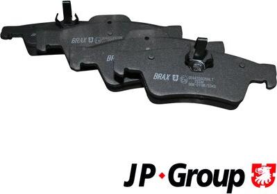 JP Group 1363701010 - Гальмівні колодки, дискові гальма autozip.com.ua