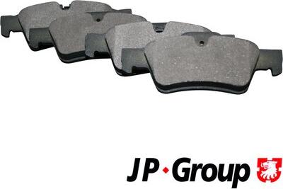 JP Group 1363701210 - Гальмівні колодки, дискові гальма autozip.com.ua