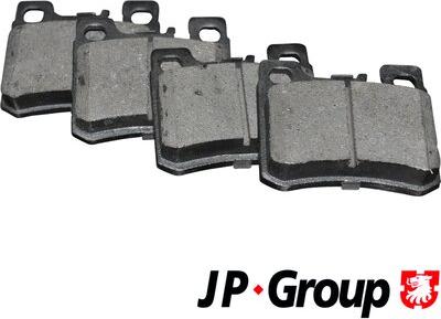 JP Group 1363702110 - Гальмівні колодки, дискові гальма autozip.com.ua