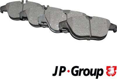 JP Group 1363702310 - Гальмівні колодки, дискові гальма autozip.com.ua