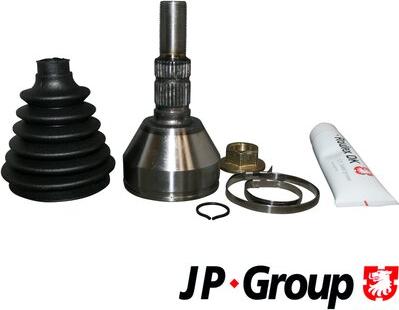 JP Group 1243300410 - Шарнірний комплект, ШРУС, приводний вал autozip.com.ua