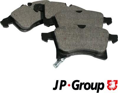 JP Group 1263600410 - Гальмівні колодки, дискові гальма autozip.com.ua