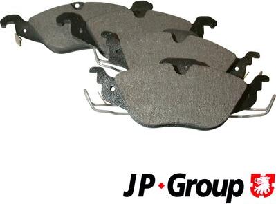 JP Group 1263600210 - Гальмівні колодки, дискові гальма autozip.com.ua