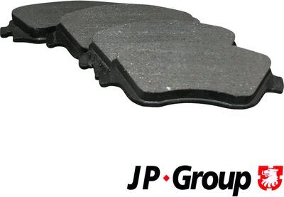 JP Group 1263601110 - Гальмівні колодки, дискові гальма autozip.com.ua