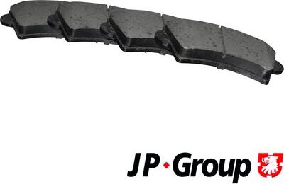JP Group 1263603610 - Гальмівні колодки, дискові гальма autozip.com.ua