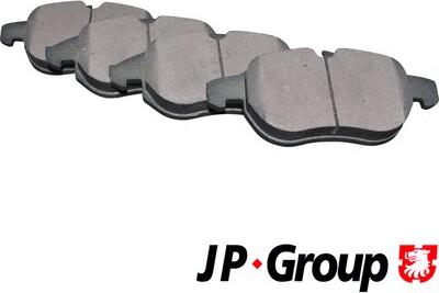 JP Group 1263603110 - Гальмівні колодки, дискові гальма autozip.com.ua