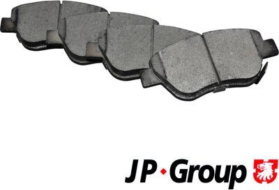 JP Group 1263603210 - Гальмівні колодки, дискові гальма autozip.com.ua
